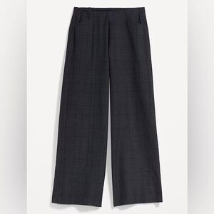 Classic Black Plaid Women's Pants